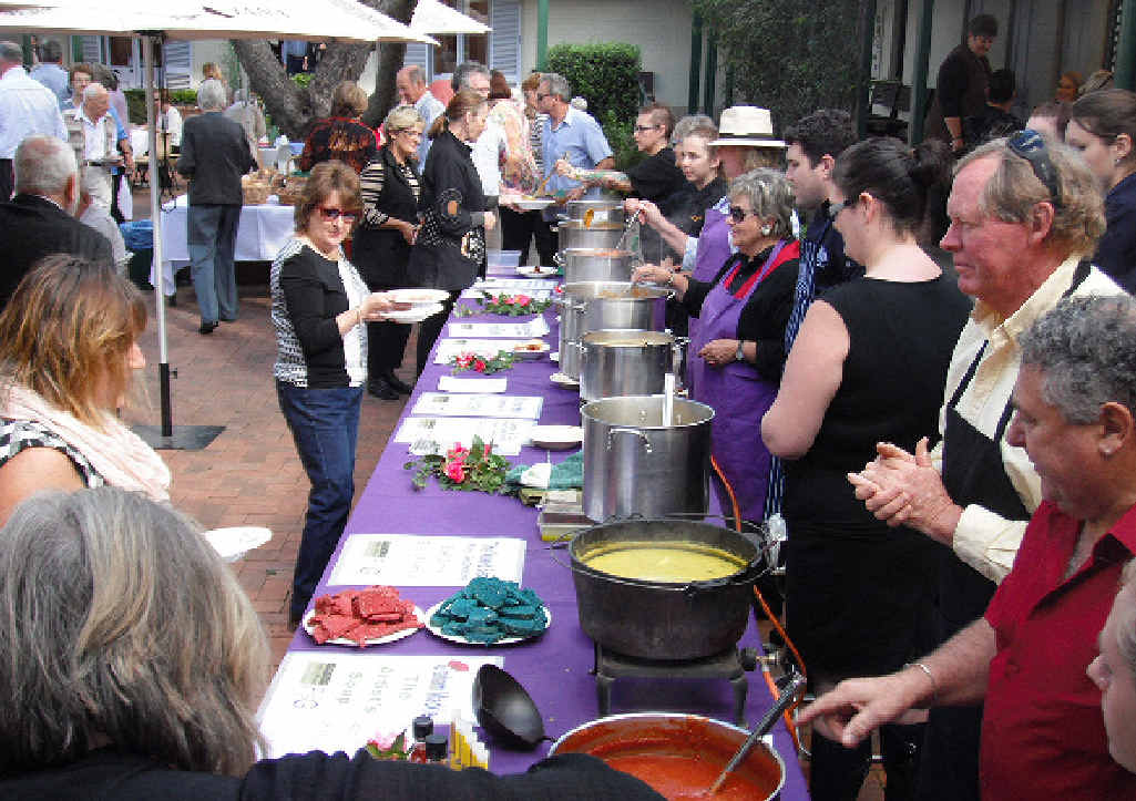 The Friends of the Gallery’s annual soup day is always a hit during the Winter Solstice. The Friends of the Gallery’s annual soup day is always a hit during the Winter Solstice.